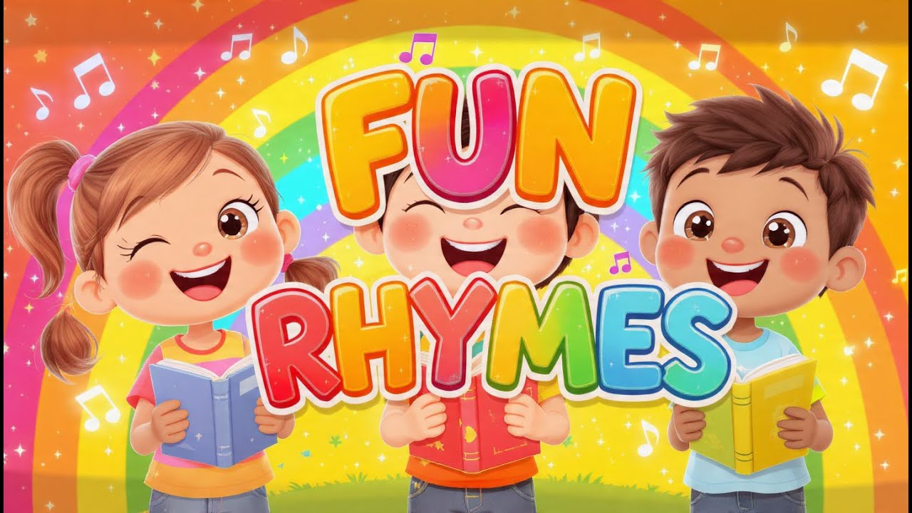 🎵 Fun Rhymes for Little Learners 📚🌈 | Happy Learning Songs for Kids