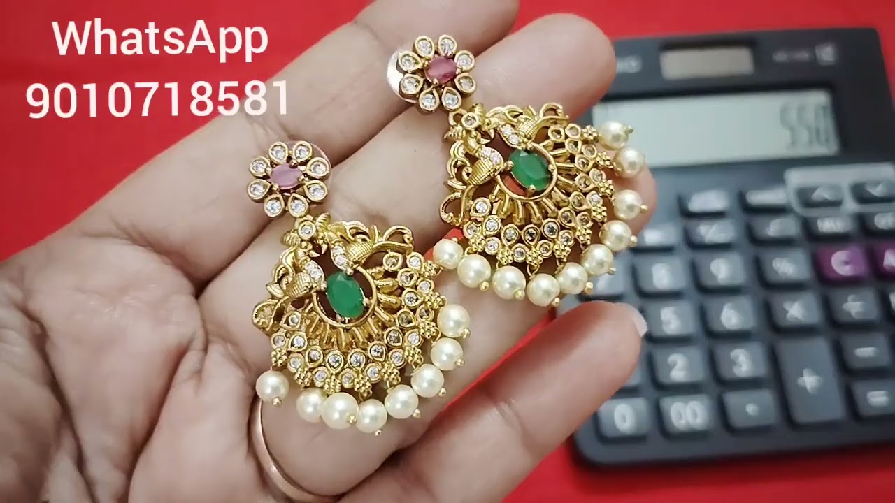 ✅beautiful and budget friendly necklace collection😍✅ booking number 9010718581