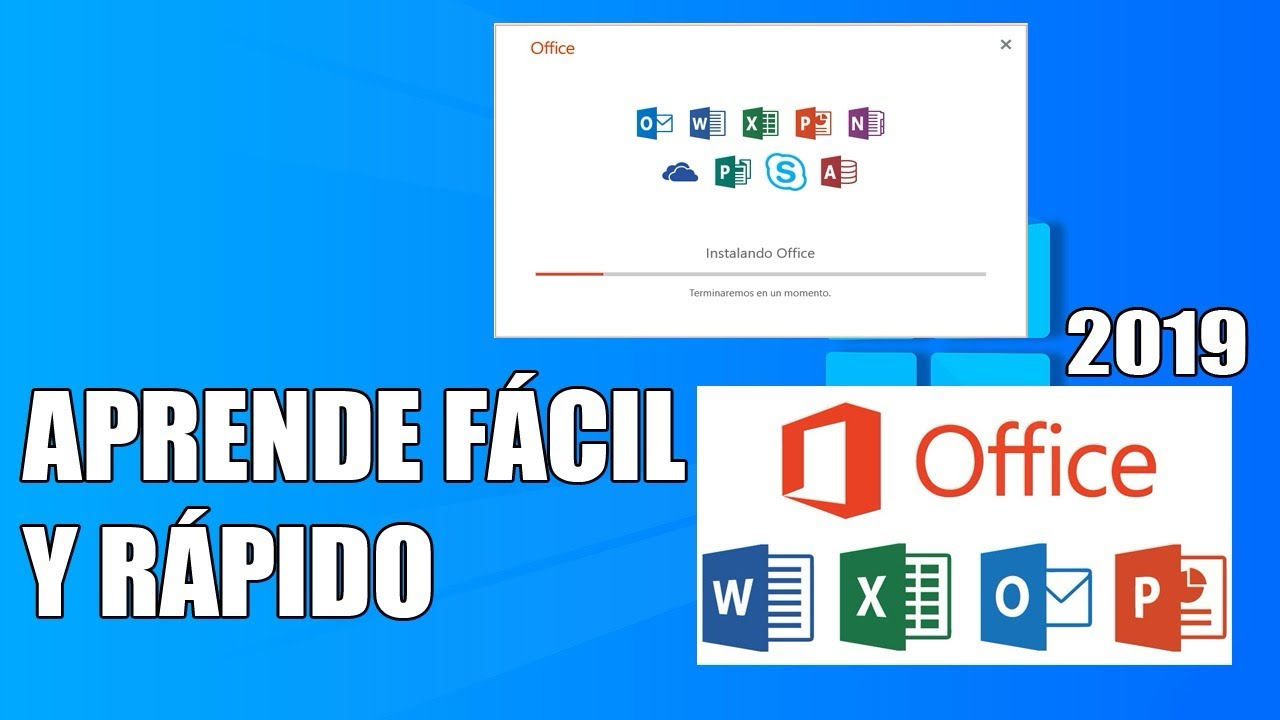Aprende a instalar OFFICE 2019 en menos de 5 minutos 2025 FÁCIL