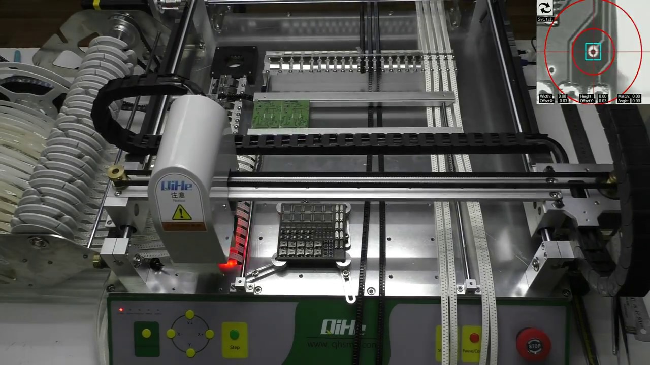 Китайский установщик SMD TVM802BX (Pick and Place machine)