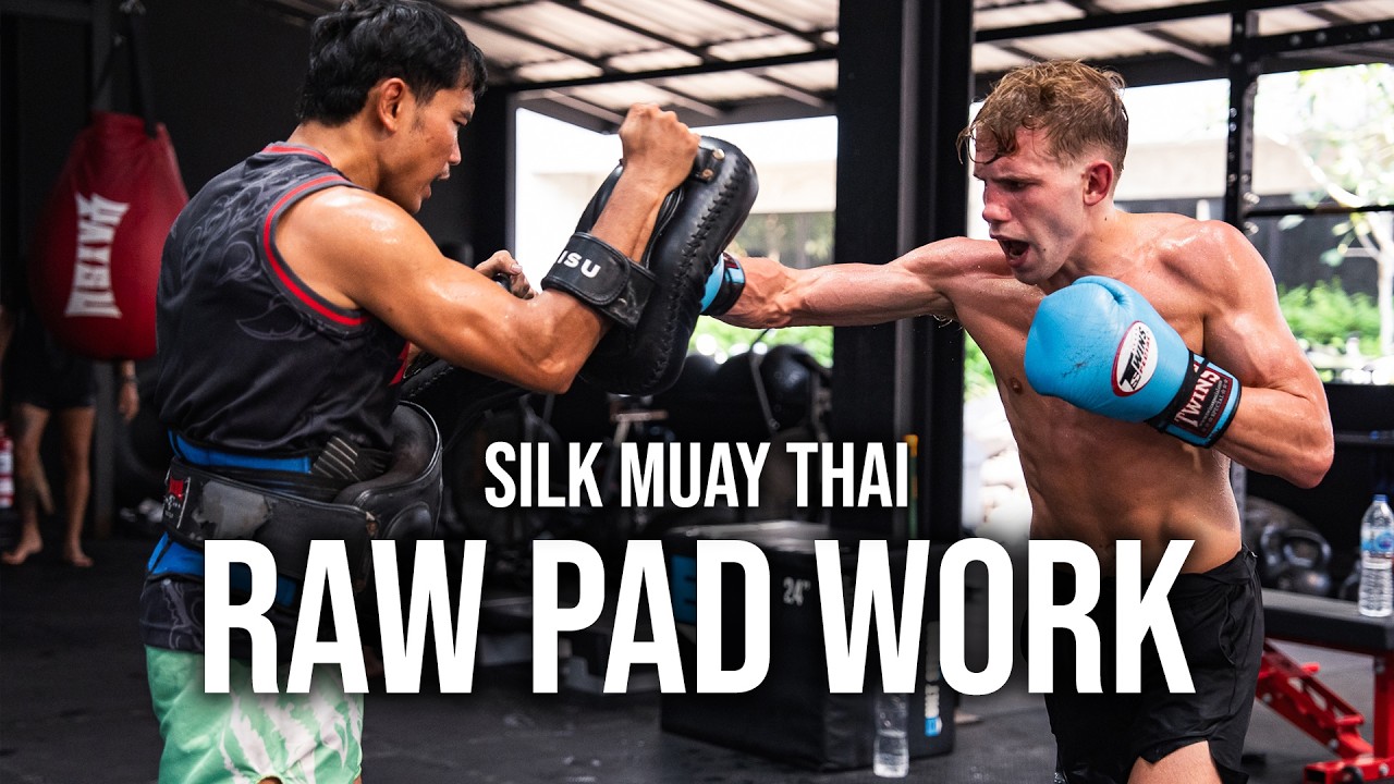 RAW Pad Work at Silk Muay Thai - Siam Boxing