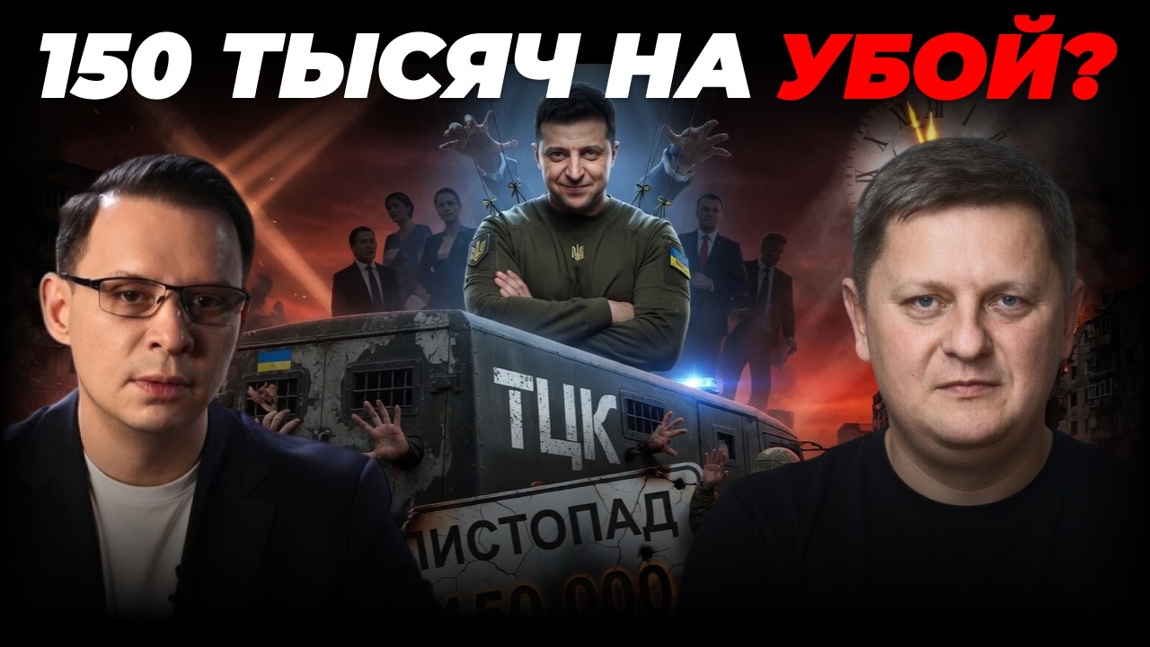 УКРАИНЦЕВ ЛОВЯТ КАК СКОТ. 150 ТЫСЯЧ РАДИ ЧЕГО?