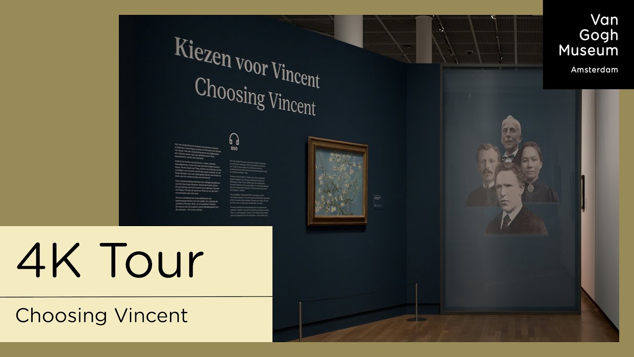 Van Gogh Museum 4K Virtual Tour || Exhibition ‘Choosing Vincent'
