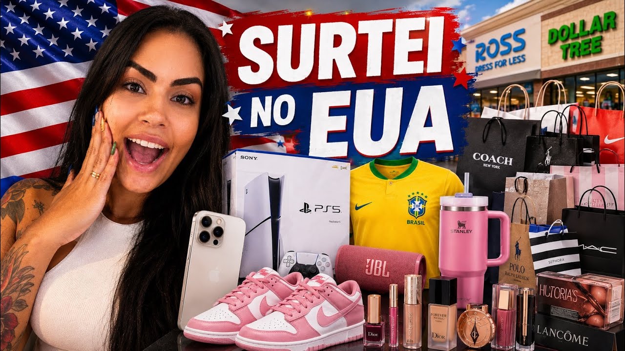 MINHAS COMPRAS NO EUA 🇺🇸 2026 