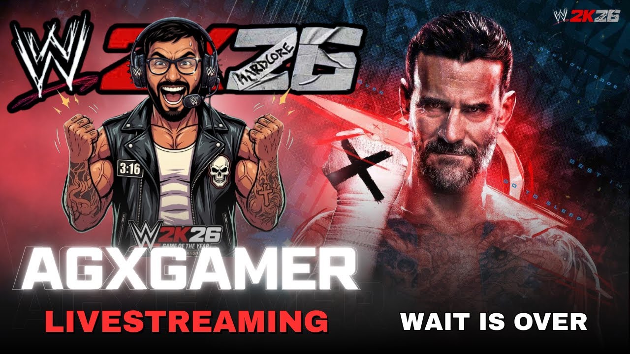 🔴WWE 2K26 IS HERE- MAYCHI KAT KAT  -  LIVE  - AGxGAMER