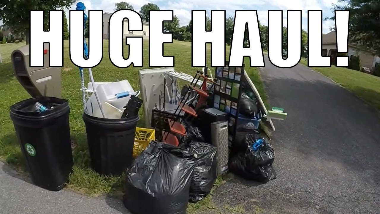I CAN'T BELIEVE I FOUND ALL OF THIS IN THE TRASH! Episode 66