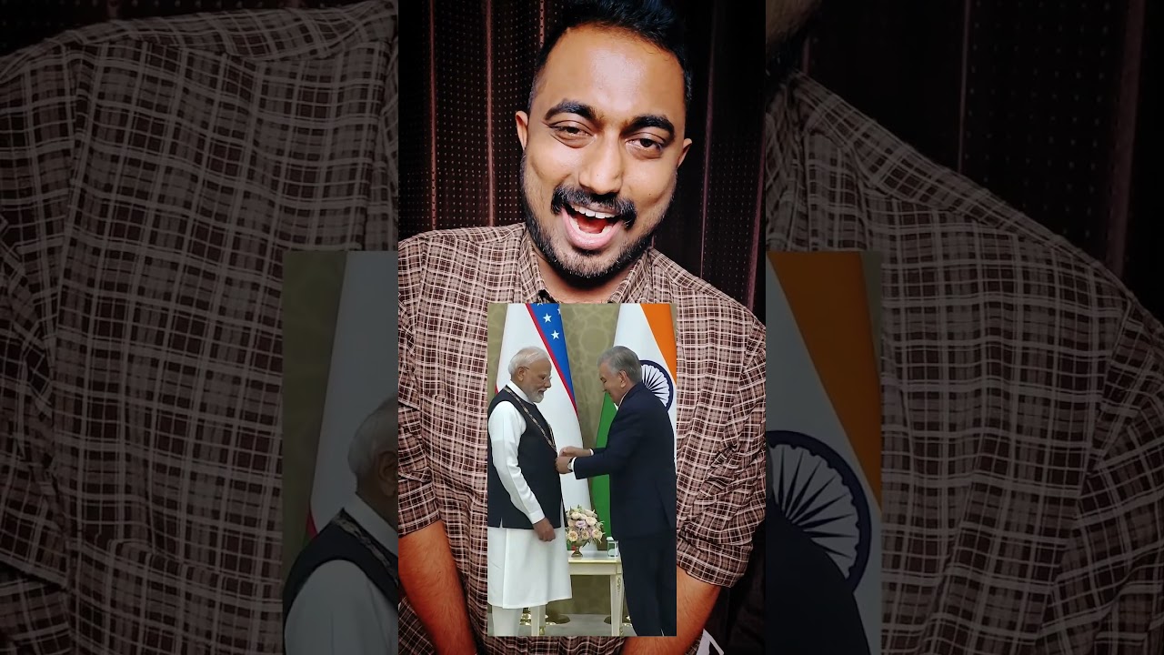 narendra modi 🏅 uzbekistan #shorts