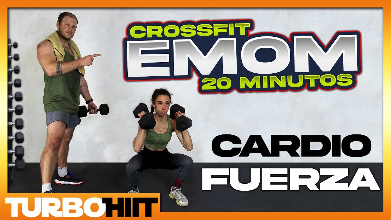 EMOM 20 MINUTOS | Rutina CROSSFIT CARDIO Y FUERZA para TONIFICAR todo el cuerpo 🔥