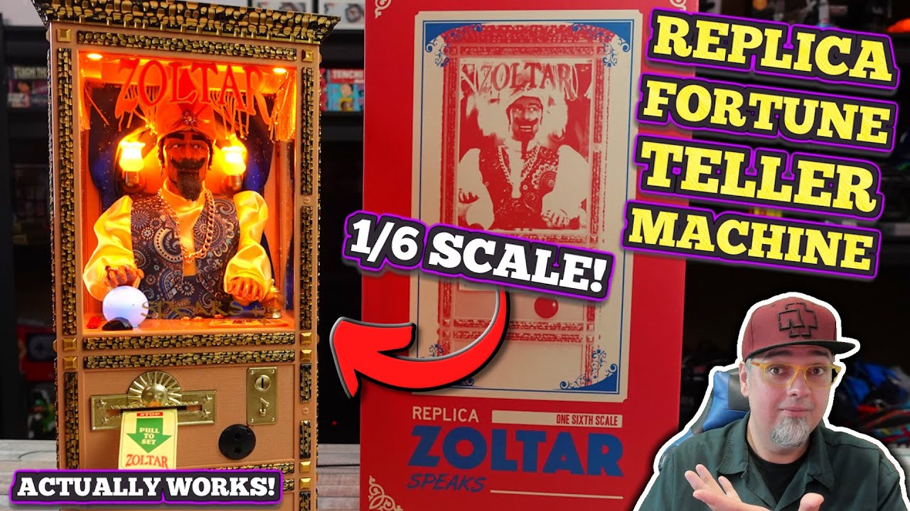 This Thing Can Tell Your Future! 1/6 Scale Zoltar Speaks Replica Fortune Telling Machine!