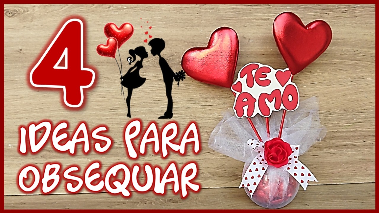 4 IDEAS PARA OBSEQUIAR EN EL DÍA DEL AMOR Y AMISTAD - Regalos para San Valentín