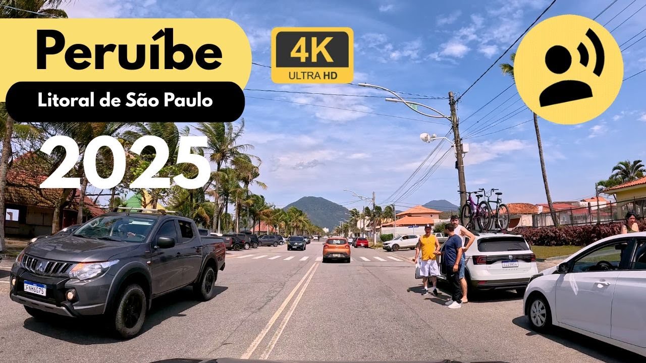 Dirigindo até Peruíbe, no Litoral Sul do Estado de São Paulo