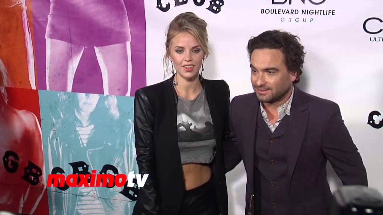 Johnny Galecki and Kelli Garner CBGB Los Angeles Premiere Arrivals