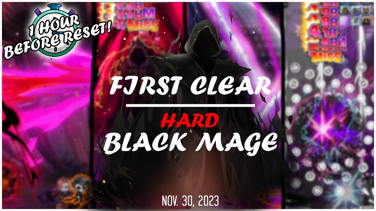 My FIRST Black Mage Clear! | Last Minute | 65b/s Full 17* DS PoV