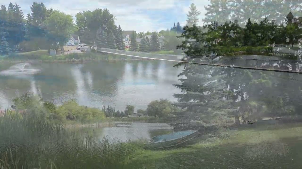Wolseley, Saskatchewan and the Swinging Bridge!