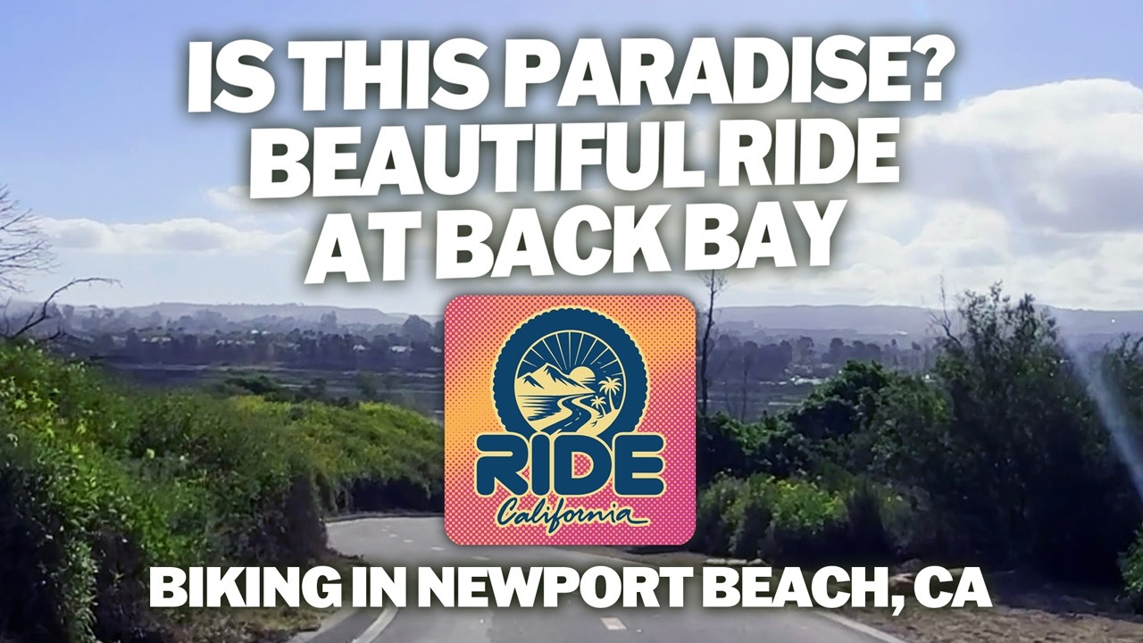 Is This Paradise? 🌅 Newport Beach Upper to Lower Back Bay Morning Bike Ride | POV Ride Along