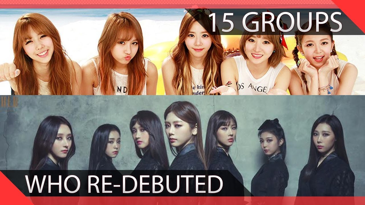 15 KPOP Groups Who Re-debuted Into Different Groups