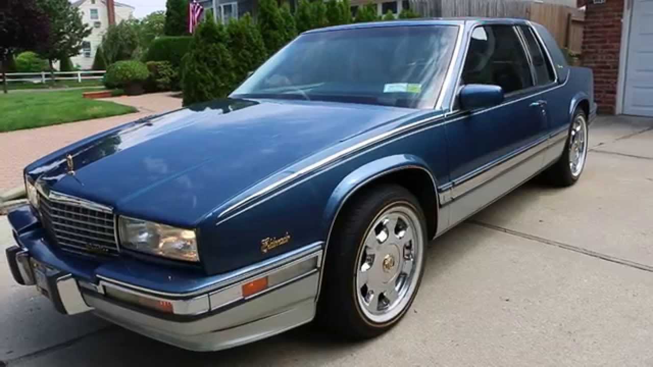 Продается Cadillac Eldorado Biarritz 1990 года выпуска~Небольшой пробег~РЕДКИЙ цвет~Хромированные...
