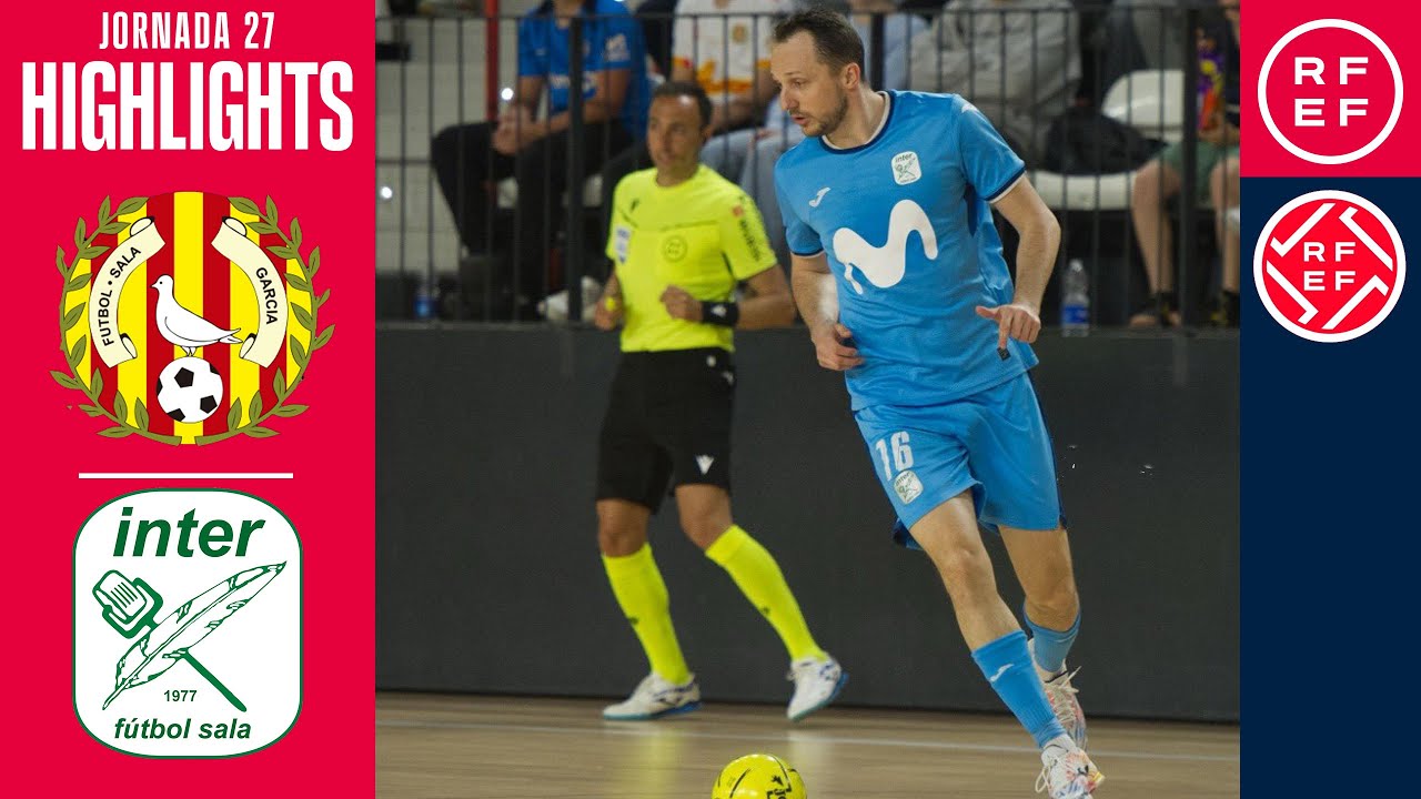 Resumen #PrimeraDivisiónFS Industrias Santa Coloma 2-5 Movistar Inter | Jornada 27