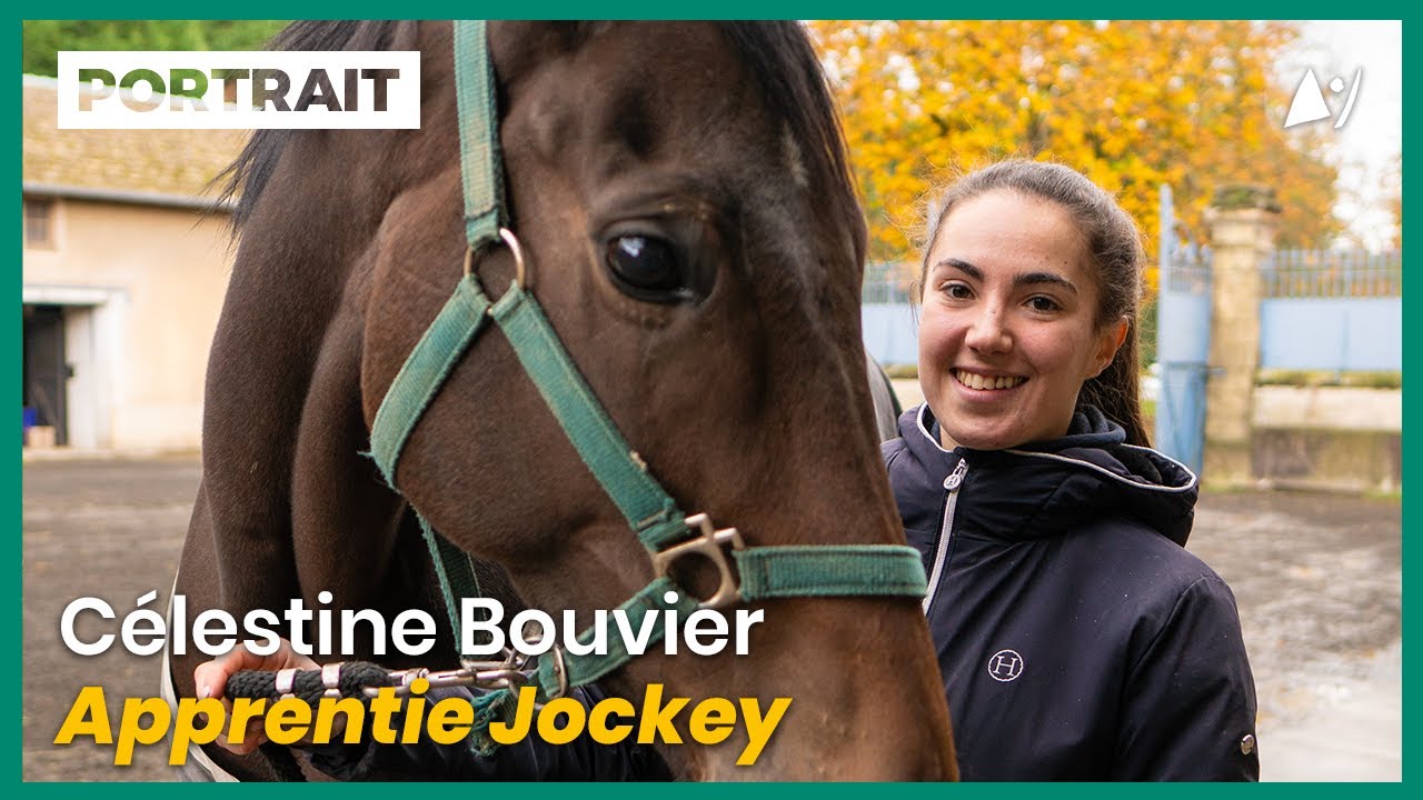 Célestine Bouvier, apprentie Jockey
