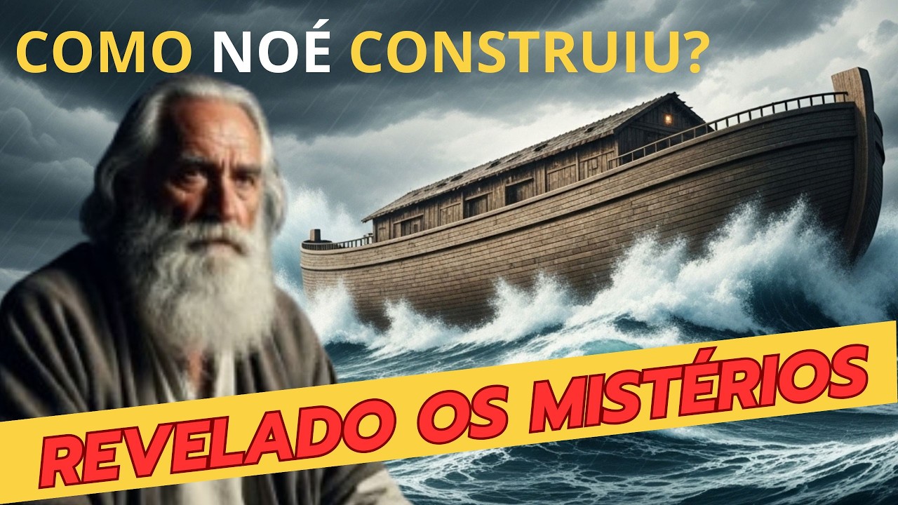 A Arca de Noé Como Nunca Você Viu -  Desvendando Todos os Detalhes da Sua Construção