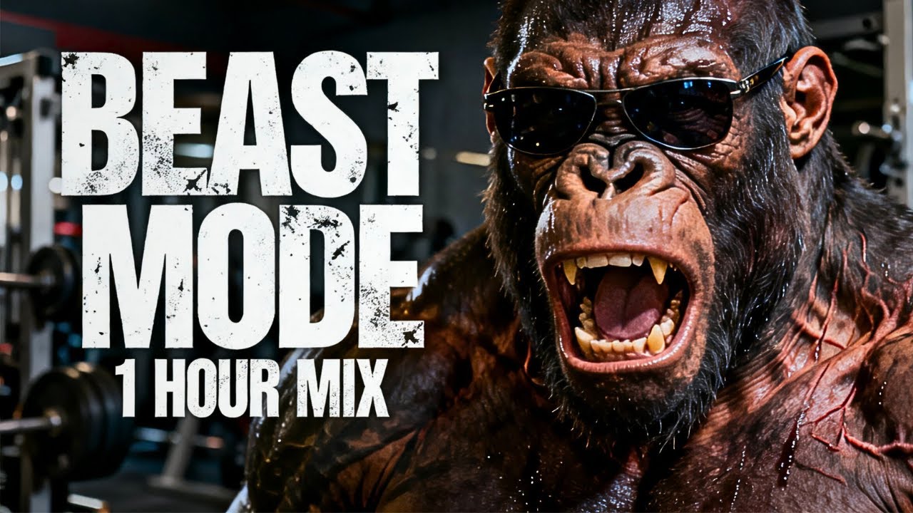 Aggressive Gym PhonK & Bass Mix 2026 🦍 Beast Mode Workout Music (1 Hour)
