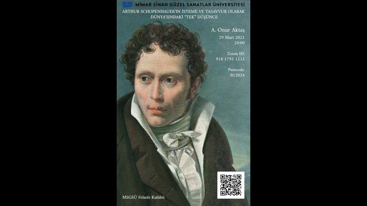Arthur Schopenhauer'ın İsteme ve Tasavvur Olarak Dünya'sındaki 