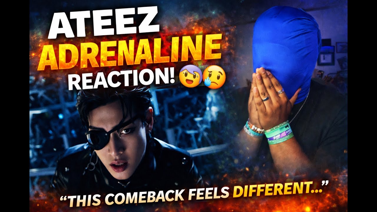 ATEEZ – Adrenaline Reaction… THIS Is Their Comeback Energy?! 🔥