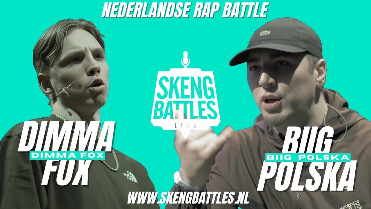 DIMMA FOX VS BIIG POLSKA - NL RAP BATTLE - SKENGBATTLES 2025