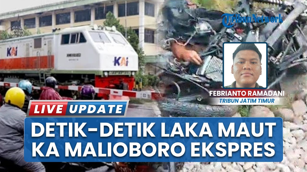 KA Malioboro Ekspres Tabrak 7 Motor di Magetan, Empat Orang Meninggal Korban lainnya Luka-luka