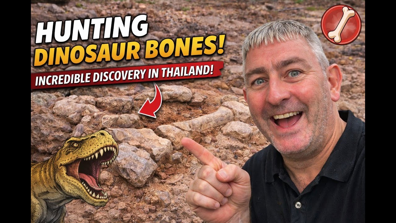 A Real Dinosaur Discovery in Thailand (We Had to Find It First)