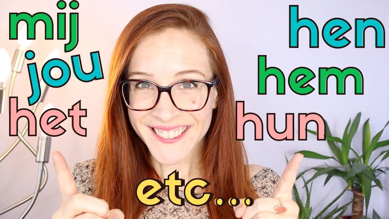 Dutch PRONOUNS for OBJECTS // Voornaamwoorden // Dutch for BEGINNERS les 19 (NT2 - A1)
