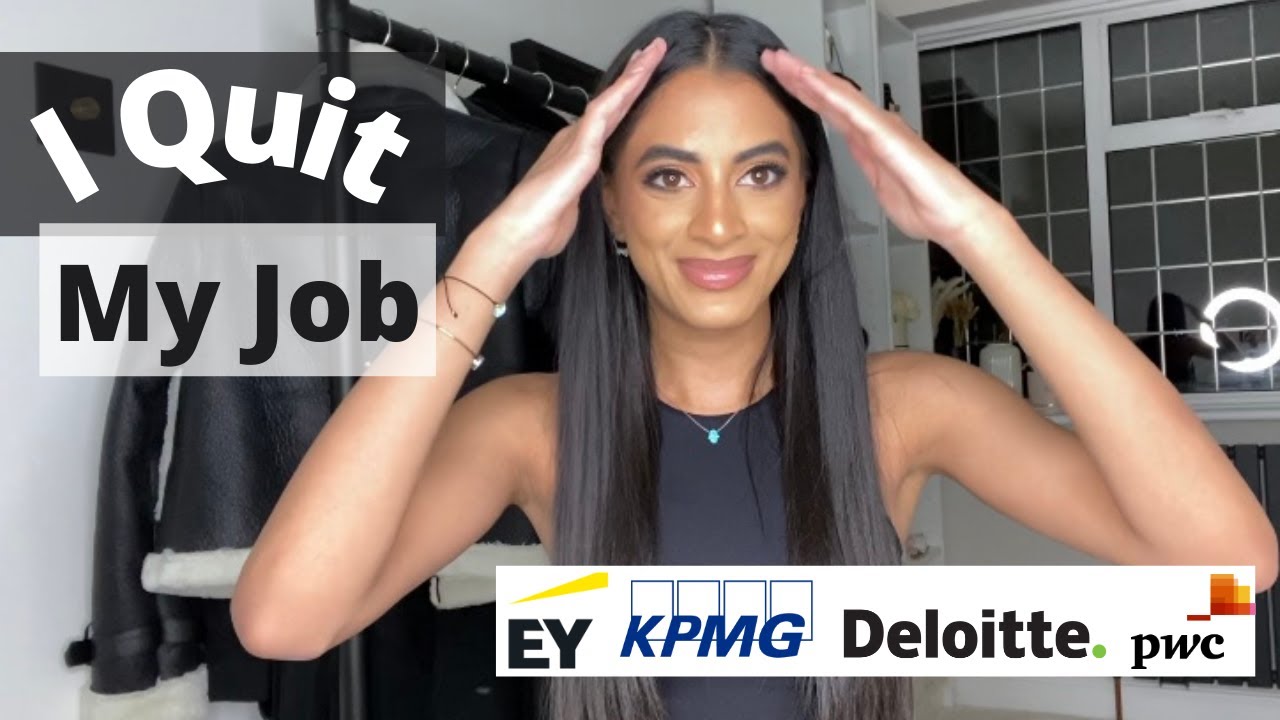 I QUIT MY BIG 4 JOB | Why I left my Audit Grad Scheme | PWC KPMG EY DELOITTE |