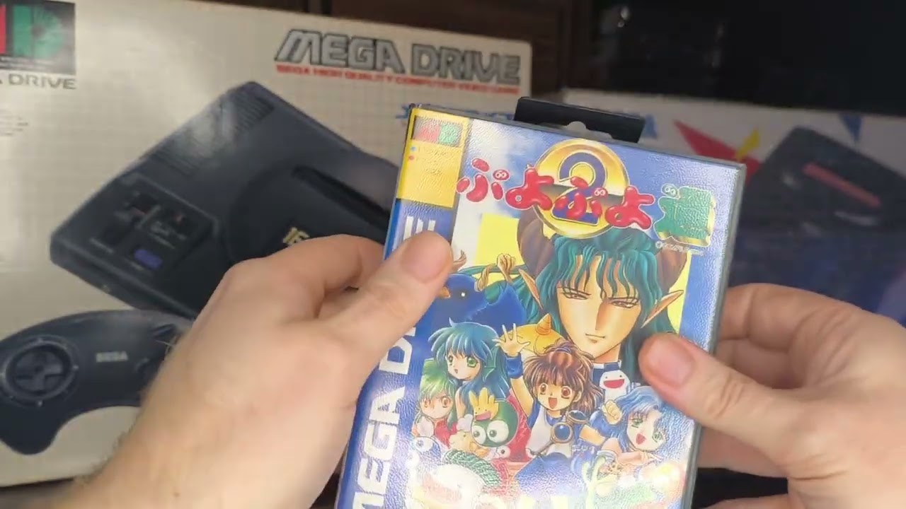 Présentation Collection Megadrive Japonaise  SEGA c'est plus fort que Toi :))