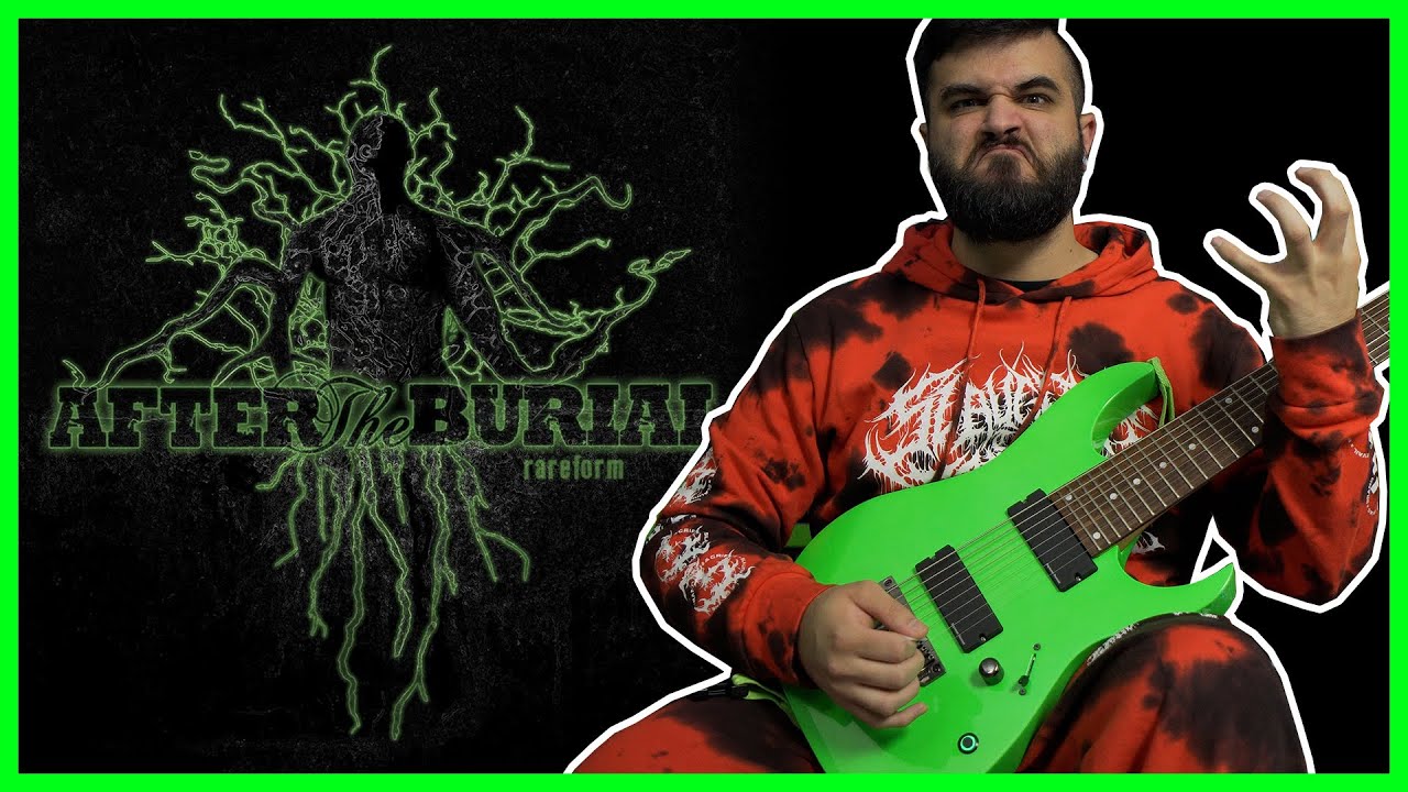 AFTER THE BURIAL - Cursing Akhenaten (8 String Guitar/Instrumental Cover )