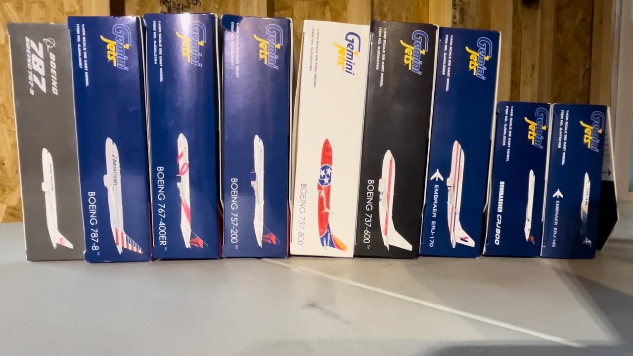 AIRPLANE SHOP LAS VEGAS HAUL | Unboxing 9 new 1:400 Scale Models!