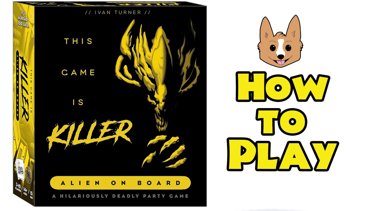 This Game is Killer Alien on Board Game Demo  -  The Game Flames