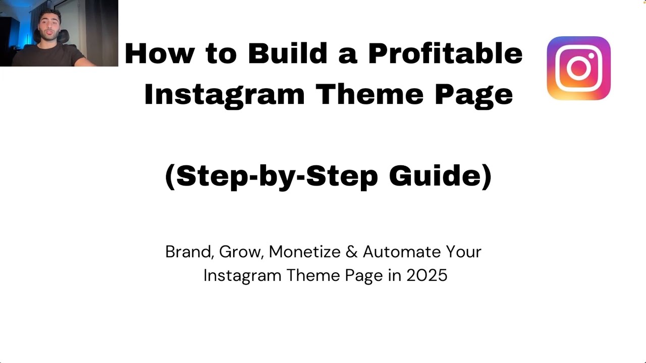 How to Build a Profitable Instagram Theme Page (Step-by-Step Guide)
