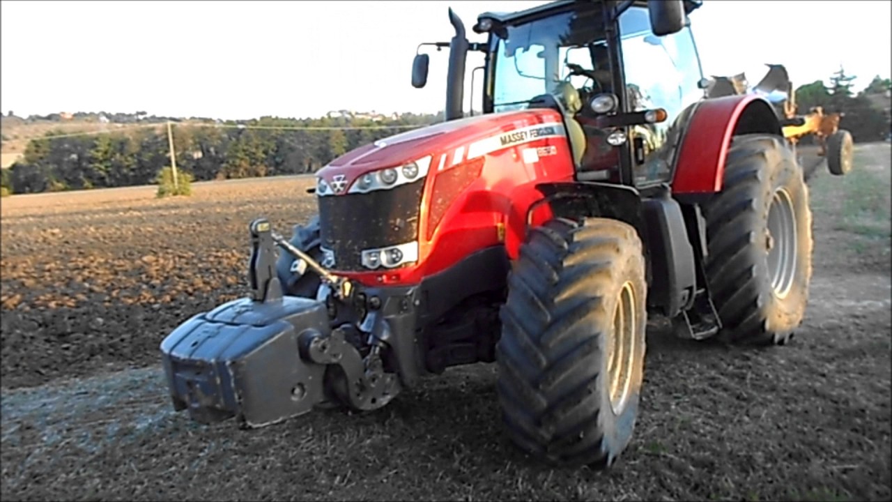 PLOWING | Massey Ferguson 8650 + moro raptor