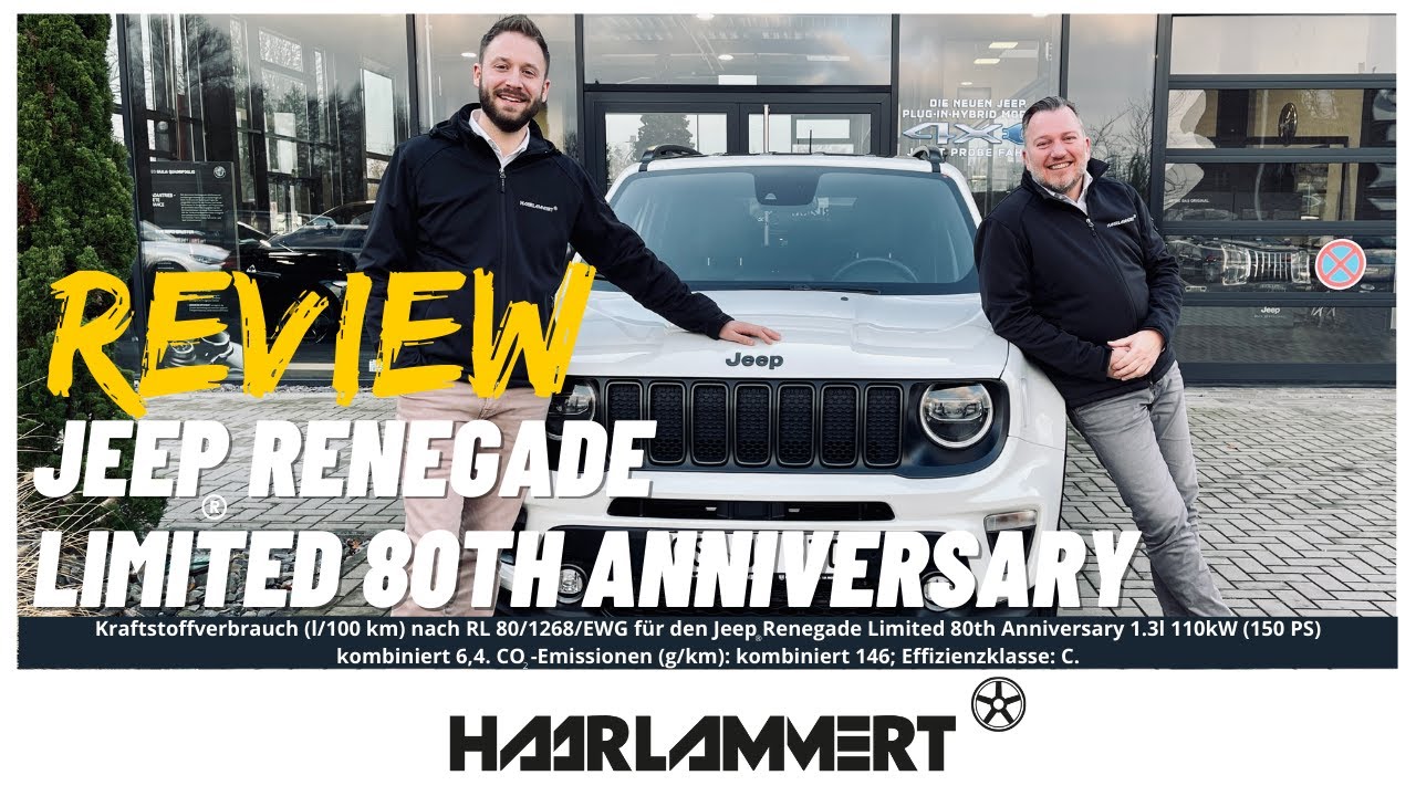 Jeep Renegade Limited 80th Anniversary | Review und Fahrbericht