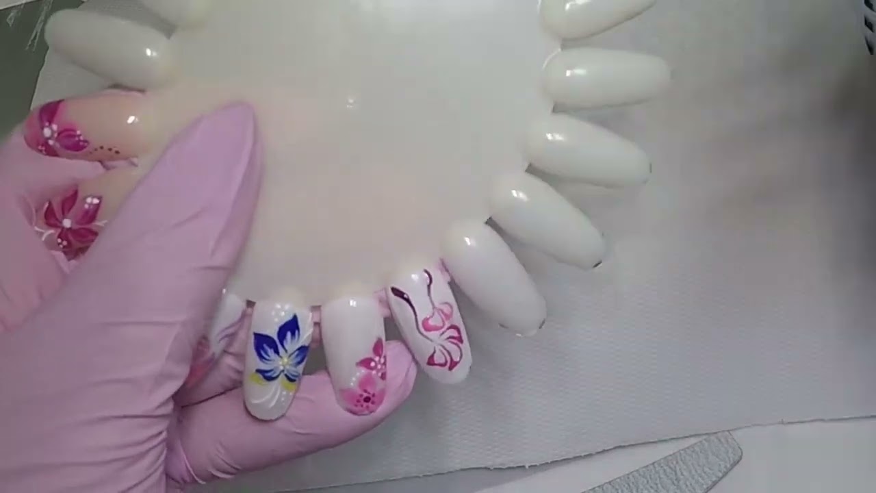 Nail Art Gel veloce / decori in gel / Nails / paint / Nails tutorial /