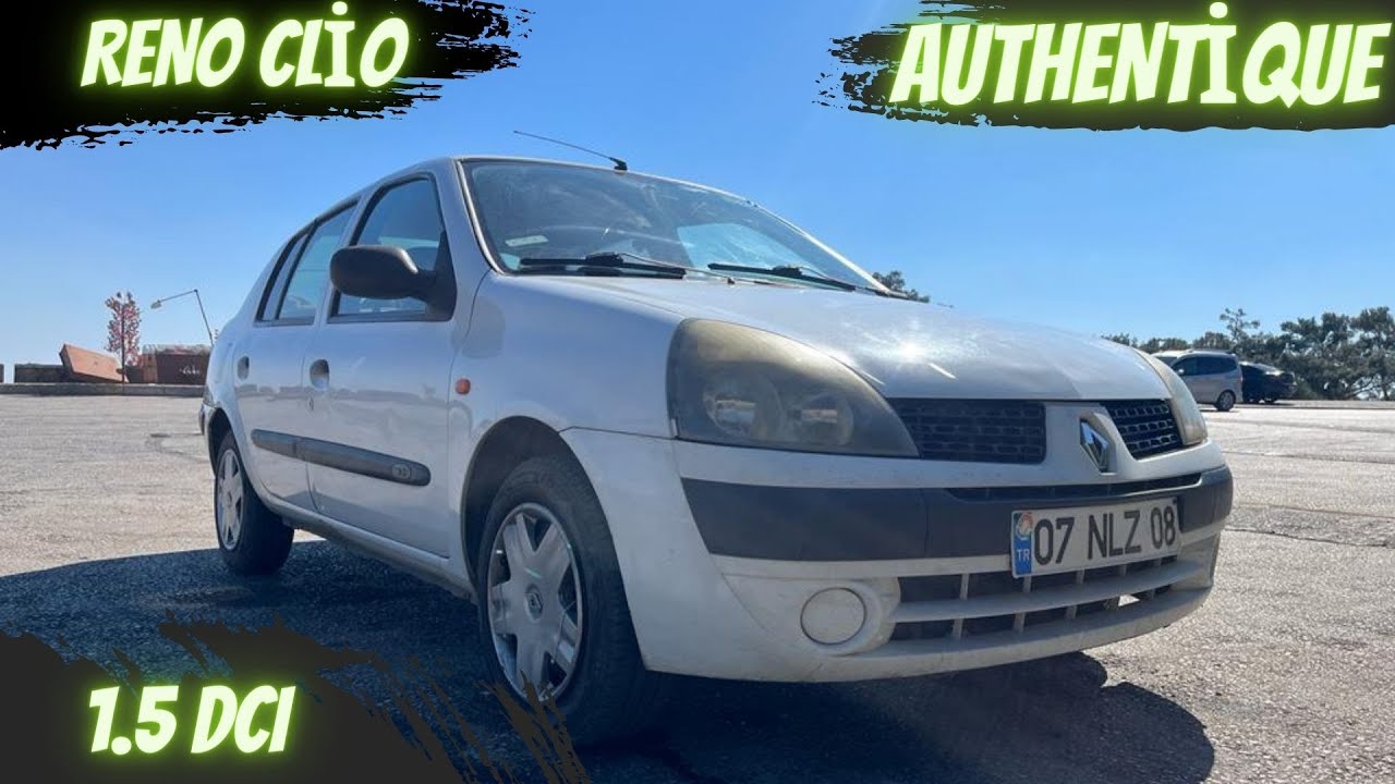 RENAULT CLİO| AUTHENTİQUE| 65 HP| 1.5 DCİ| 2004| MANUEL VİTES| DETAYLI İNCELEME| POV SÜRÜŞ