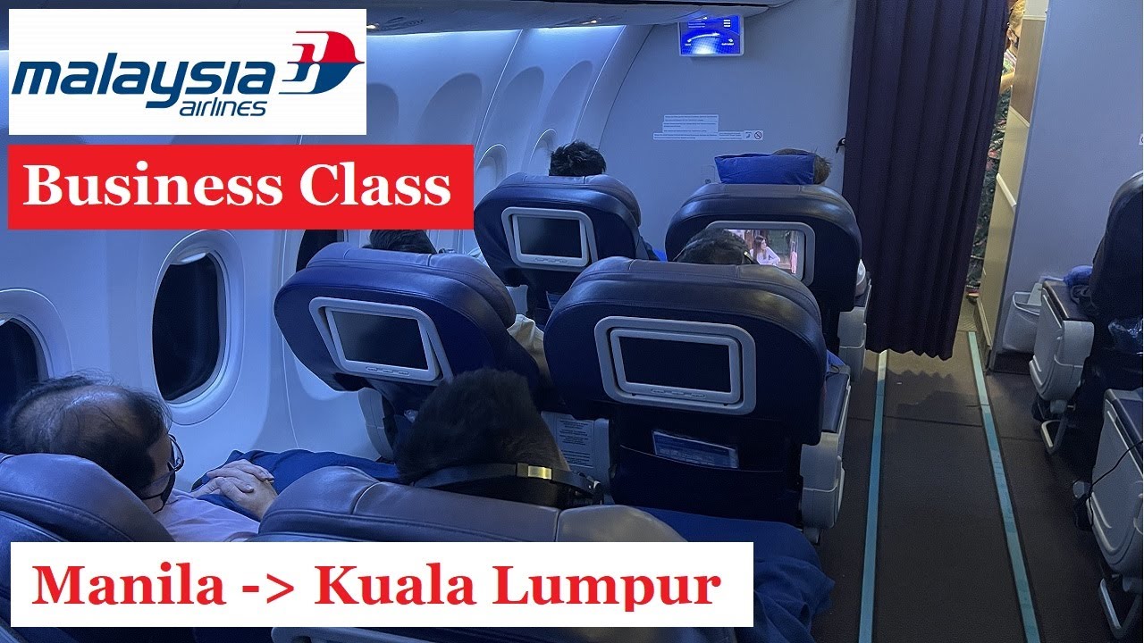 Malaysia Airlines Business Class: Manila (MNL) to Kuala Lumpur (KUL) | B737-800 - Trip Report #79