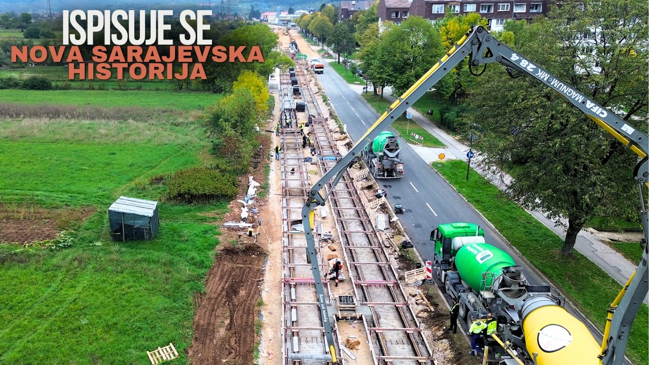 Već sada možemo zamisliti TRAMVAJE koji voze do Hrasnice