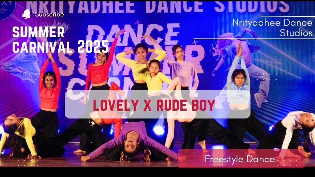 Lovely x Rude Boy - Hip Hop Fusion Dance | Students Showcase | Girls Dance group | Nrityadhee