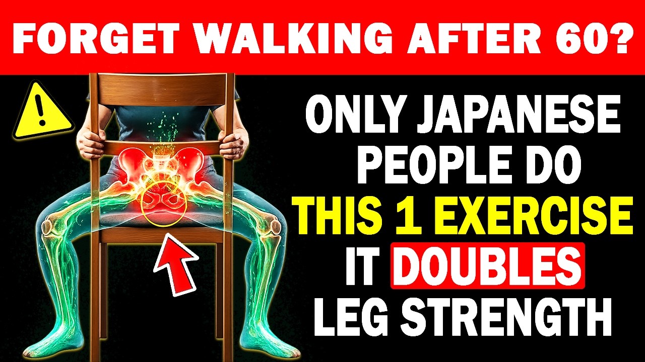 5 Exercises the Japanese do to Double Their Leg Strength After 60