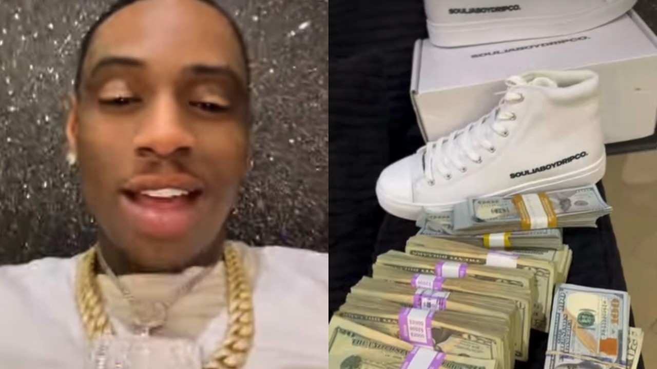 Soulja Boy Flex His Profits From His Fashion Brand, Says He Signed No Deals💪🏾