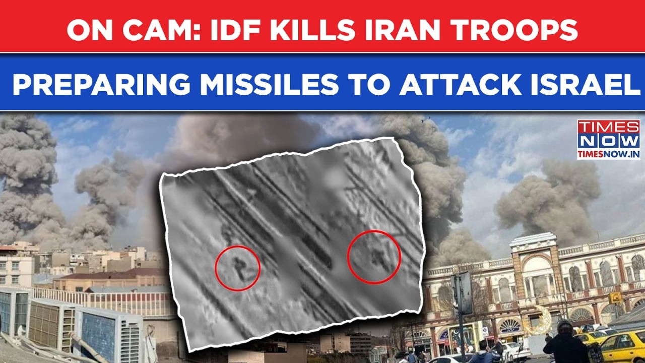 On Cam- Exact Moment IDF Killed Iran Soldiers Preparing Missiles For Attack On Israel| Chilling Clip