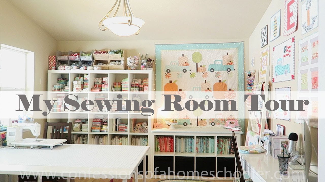2020 Updated Sewing Room Tour!