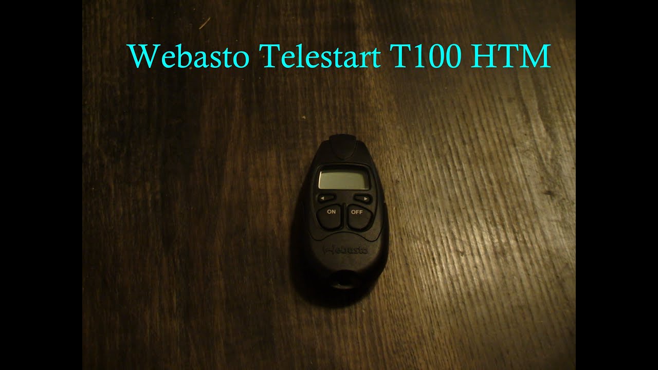 Webasto Telestart T100 HTM - All Features!