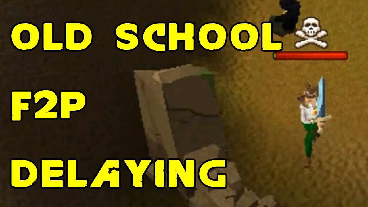 RuneScape Oldschool F2P Delaying - ft. Noob Player! | RunescapersOwnU PK VID # 8 *Reupload*